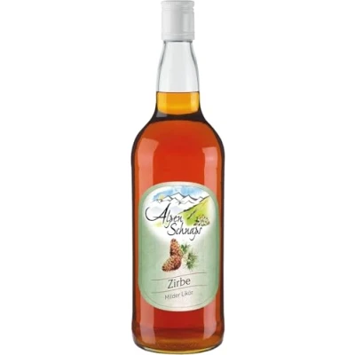 Abbildung von Alpenschnaps Steinbeisser 1 x 1l Zirbe pures Alpenglück im Glas