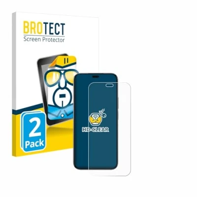 Abbildung von BROTECT (2 Stück Schutzfolie für Honor 200 Lite Displayschutz Folie Ultra Klar