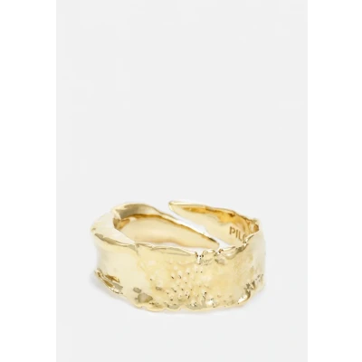 Abbildung von Pilgrim Bathilda Recycled Adjustable Ring goldcoloured, Damen, Größe: One Size, Gold coloured