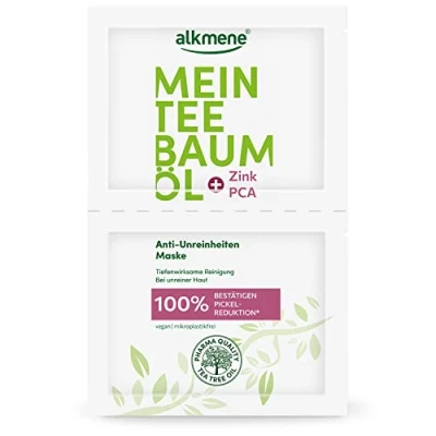 Abbildung von Alkmene Mein Teebaumöl Anti unreinheiten Maske 2X7 ml