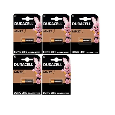 Abbildung von 5X Duracell MN27 27A A27 8LR732 (5 Blister a 1 Batterie) 5 Batterien