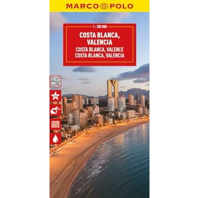 Abbildung von MARCO POLO Reisekarte Costa Blanca 1:200.000: Valencia, Alicante, Murcia