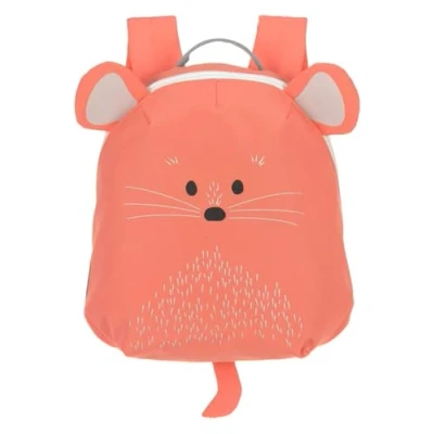 Abbildung von LÄSSIG Kleiner Kinderrucksack für Kita Kindertasche Krippenrucksack mit Brustgurt, 20 x 9.5 24 cm, 3,5 L/Tiny Backpack Maus