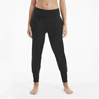 Abbildung von PUMA Damen Jogginghose Studio Tapered Pant, Black, S, 519044