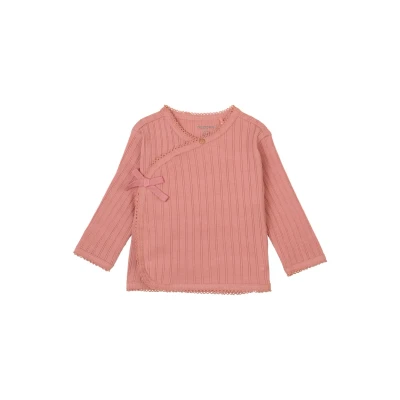 Abbildung von Noppies Baby Mädchen Girls Wrap Top Firmi Long Sleeve T Shirt, Old Rose N242, 68 EU