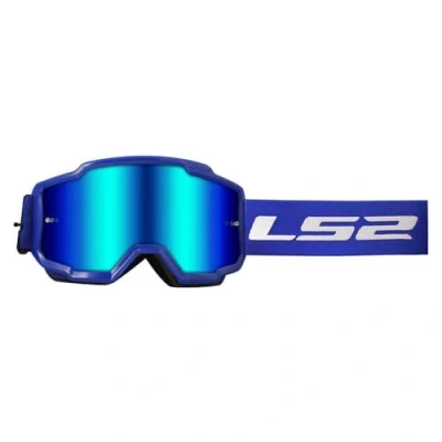 Abbildung von LS2 Charger Iridium MX Brille Crossbrille, Blau