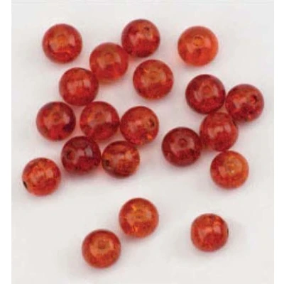 Abbildung von Sparkle glass beads, Ruby