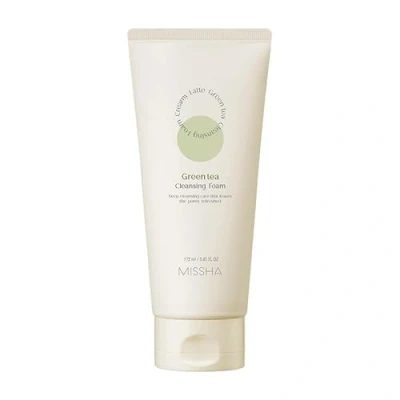 Abbildung von MISSHA Creamy Latte Cleansing Foam Green Tea