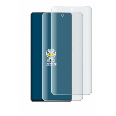 Abbildung von BROTECT Full Cover Schutzfolie Matt für Motorola Edge 40 Pro (2 Stück) Screen Displayschutz Folie, 3D Curved, Anti Reflex