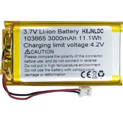 Abbildung von DC 3.7V 3000mAh 103665 Li ion Ionenpolymer Batteriewechsel für DIY 3.7 5v elektronische Produkte, GPS, LED Licht, Bluetooth Lautsprecher, Mobile Stromversorgung