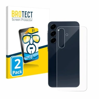 Abbildung von BROTECT (2 Stück Schutzfolie für Samsung Galaxy A35 5G (Rückseite) Displayschutz Folie Ultra Klar