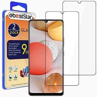 Abbildung von ebestStar {2 Stück) Panzer Schutz Glas für Samsung Galaxy A42 5G SM A426B, 3D Displayschutz, 9H gehärte Glas, Abgerundete, Blasenfrei