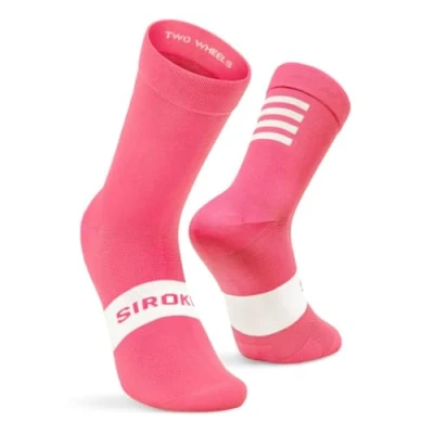 Abbildung von SIROKO Fahrradsocken S1 Coral Mauna Kea XS S Koralle