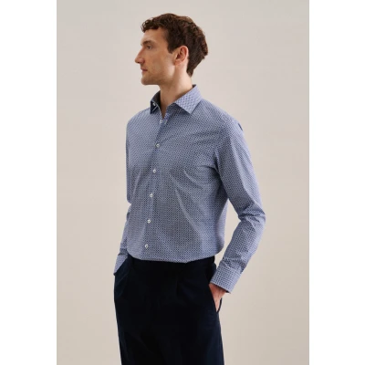 Abbildung von Seidensticker Shaped Hemd, Herren, Größe: 44, Light blue