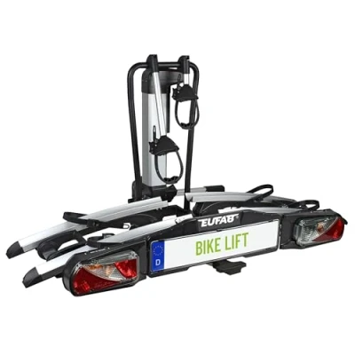 Abbildung von Fahrradträger für 2 Fahrräder mit elektrischem Hebesystem Bike Lift V2 EUFAB