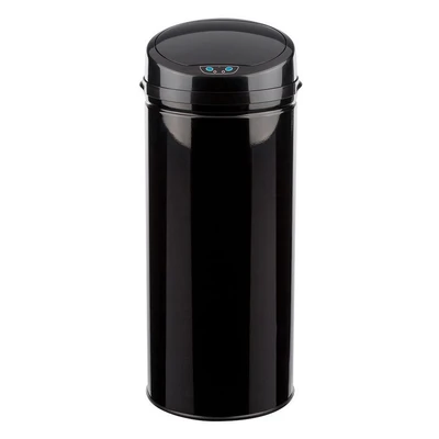 Abbildung von ECHTWERK Mülleimer &quot;INOX BLACK&quot;, 1 Behälter, Infrarot Sensor, Korpus aus Edelstahl, Fassungsvermögen 42 Liter