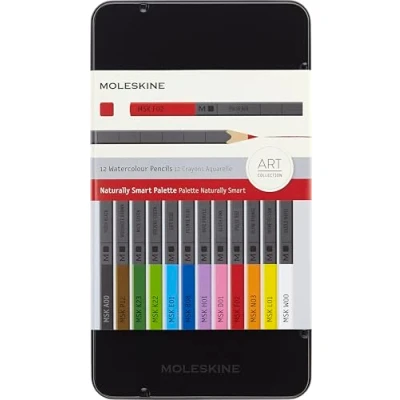 Abbildung von Moleskine Smart Aquarellstifte, 12 Stück