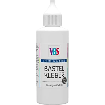 Abbildung von VBS Bastelkleber No. 182, Wasserbasis, lösungsmittelfrei und transparent
