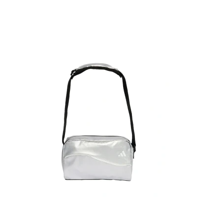 Abbildung von adidas Sportswear GLOW Duffel Umhängetasche, Größe: One Size, Silver metallic white