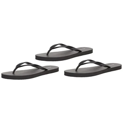 Abbildung von Amazon Essentials Damen Flipflops, 3er Pack, Schwarz, 39 EU