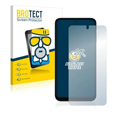 Abbildung von BROTECT Entspiegelungs Schutzglas für Motorola Moto G31 Schutz Folie Panzerfolie Glas Matt [Extrem Kratzfest 9H, Anti Reflex, Fingerprint]