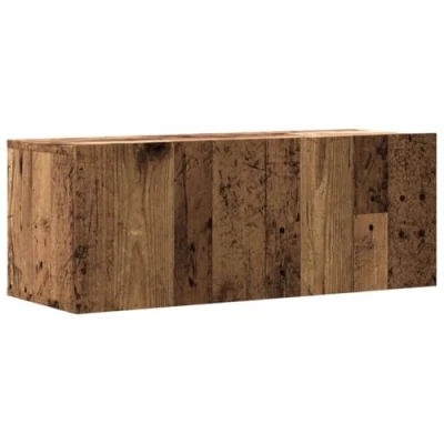 Abbildung von vidaXL TV Wandschrank Altholz Optik 80x30x30 cm Holzwerkstoff