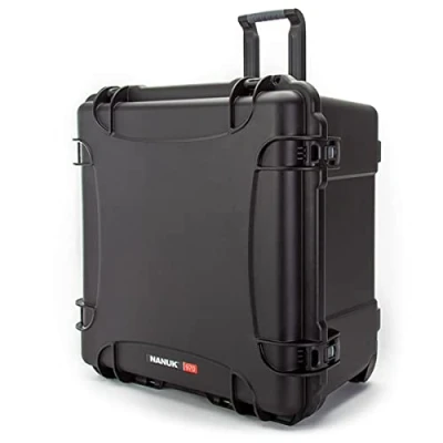 Abbildung von Nanuk 970 Wasserdichter Hartschalenkoffer Mit Anpassbarer Schaum und Rädern Schwarz