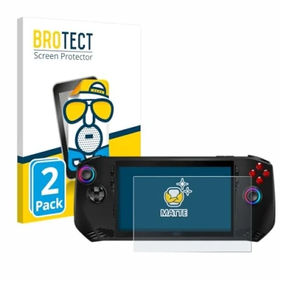Abbildung von BROTECT Entspiegelungs Schutzfolie für MSI Claw A1M (2 Stück) Matte Displayschutz Folie, Anti Reflex, Fingerprint