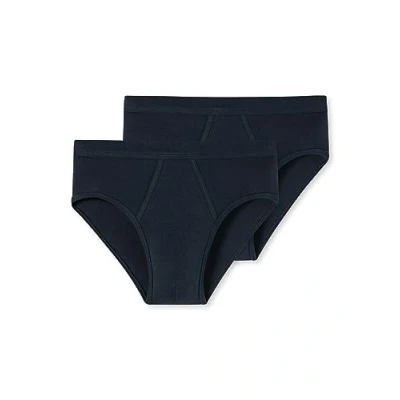 Abbildung von Schiesser 2 PACK Panties, Herren, Größe: Medium, Navy