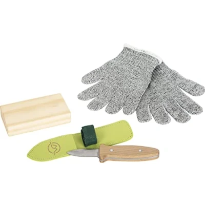 Abbildung von small foot Experimentierkasten Schnitzmesser Set Discover, (4 tlg. tlg), Einseitig geschliffenes Outdoor Kindermesser