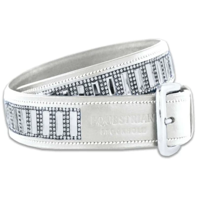 Abbildung von Equestrian Stockholm SS&#039;24 Modern Breeze Contest Gürtel Weiß