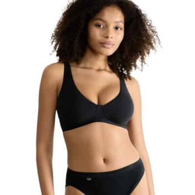 Abbildung von Sloggi Basic SOFT BRA Triangel BH, Damen, Größe: 70A, Black