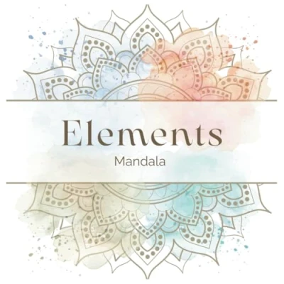 Abbildung von Elements Mandala Mahlbuch (Elements Coloring Book) Entspannendes Malbuch für Erwachsene (Relaxing Book for Adults)