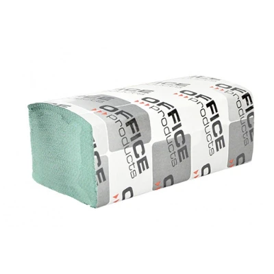 Abbildung von Handtuchpapier grün 1 lagiges Recyclingpapier Stk.