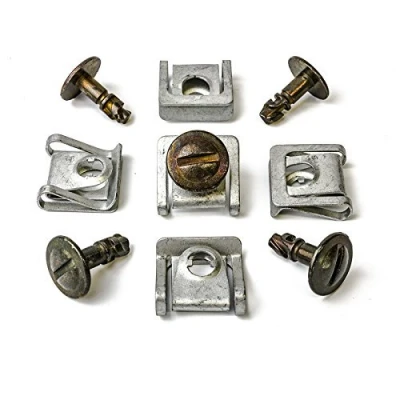 Abbildung von Set Befestigung Metall Unterfahrschutz Unterboden Motorschutz Clips Klammer Schrauben 5 Stück