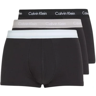 Abbildung von Calvin Klein Underwear Stretch LOW RISE Trunk 5 PACK Panties, Herren, Größe: XS, Black/multicolor
