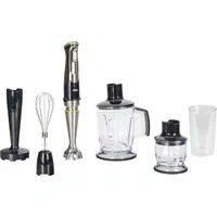 Abbildung von Braun Stabmixer &quot;MQ 9147X MultiQuick 9&quot;, 1200 W, Schneebesen, Mixeraufsatz, Zerkleinerer, Gemüsestampfer, 0,6l Behälter