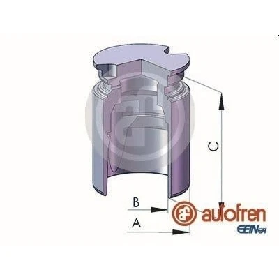 Abbildung von AUTOFREN SEINSA D025577 Kolben, Bremssattel 30 Hinterachse AKEBONO