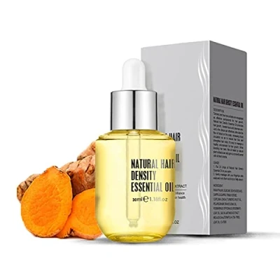 Abbildung von Pure Natural Hair Density Essential Oil, Hovo Ginger Essence Growth Regrowth Serum For Women &amp; Men (1PCS)