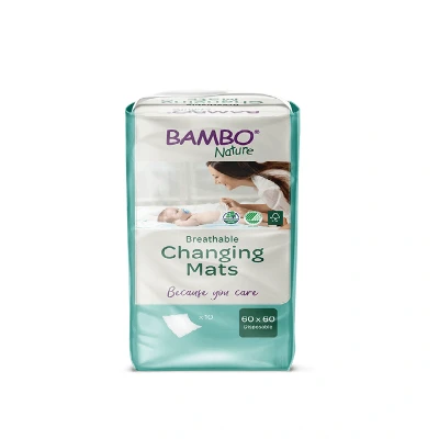 Abbildung von Bambo Nature Wickelunterlage 60x60 cm ch 10 St