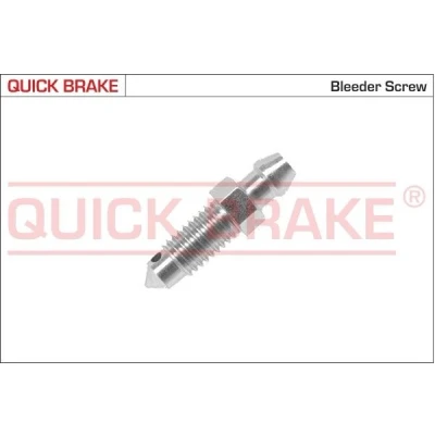 Abbildung von QUICK BRAKE 0015 Entlüfterschraube/ ventil OPEL: Astra H GTC, Corsa A Kastenwagen, D Schrägheck, BMW: 3 Touring, Coupe, Cabrio