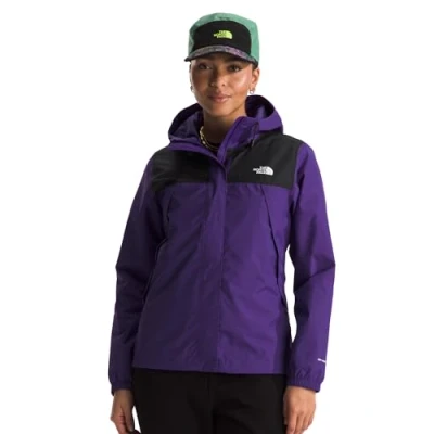 Abbildung von The North Face Antora Hardshelljacke, Damen, Größe: Large, Peak purple/black