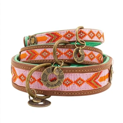 Abbildung von Dwam Halsband Sweet Mae Rosa Hundehalsband 27 33 x 2.5 cm...