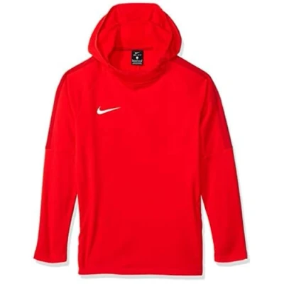Abbildung von Nike Jungen Dry Academy18 Football Hoodie Pullover,Rot (university red/gym red/(white), XL