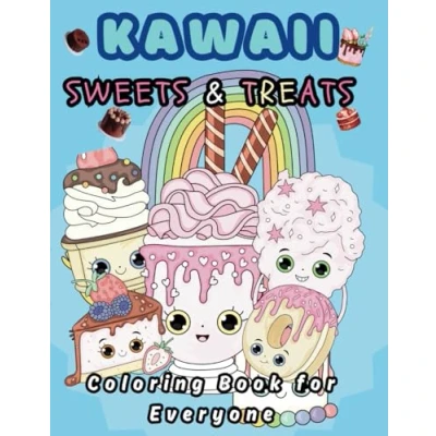Abbildung von Kawaii Sweets &amp; Treats: A Delightful Coloring Book for Everyone: all ages