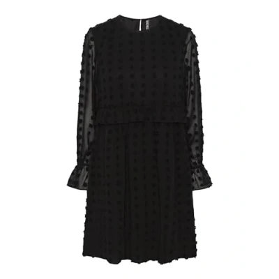 Abbildung von Pieces Symma Freizeitkleid, Damen, Größe: XS, Black