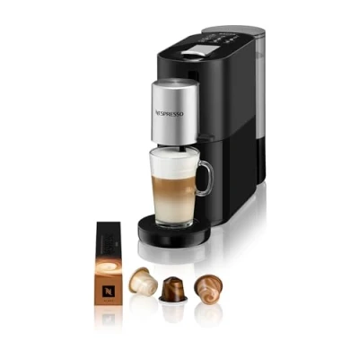 Abbildung von Nespresso Kapselmaschine &quot;XN8908 Atelier von Krups&quot;, Wassertank: 1 L, 19 Bar Druck, inkl. Glastasse + Kapseln
