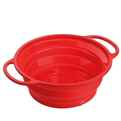 Abbildung von Seiher, faltbar, 24 cm, rot