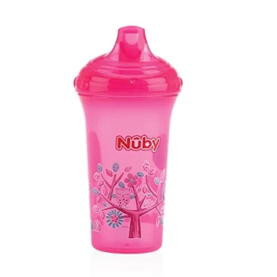 Abbildung von Nuby Trinkbecher, tropffrei, 270 ml, 9 + Monate, Rosa