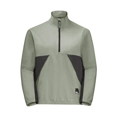 Abbildung von Jack Wolfskin Halfzip Unisex Sweatshirt für Kinder, Größe: 152, Mint leaf
